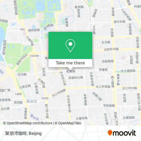 聚朋湾咖啡 map