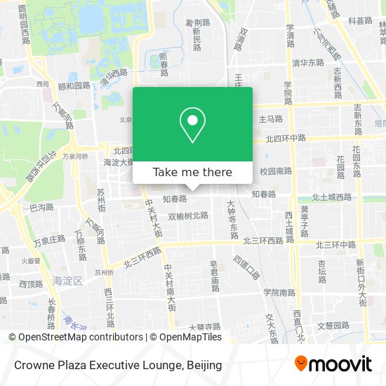 Crowne Plaza Executive Lounge map