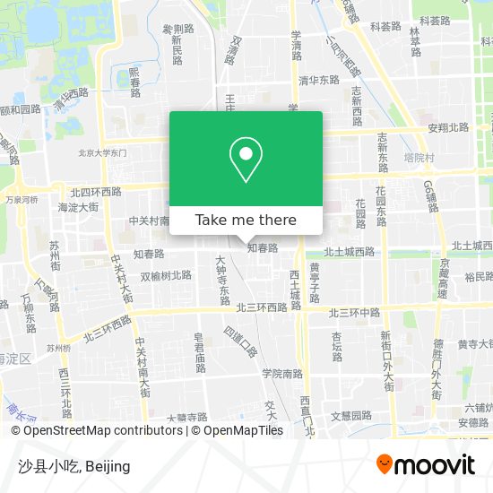 沙县小吃 map