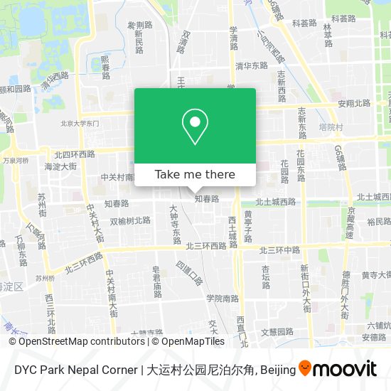DYC Park Nepal Corner | 大运村公园尼泊尔角 map