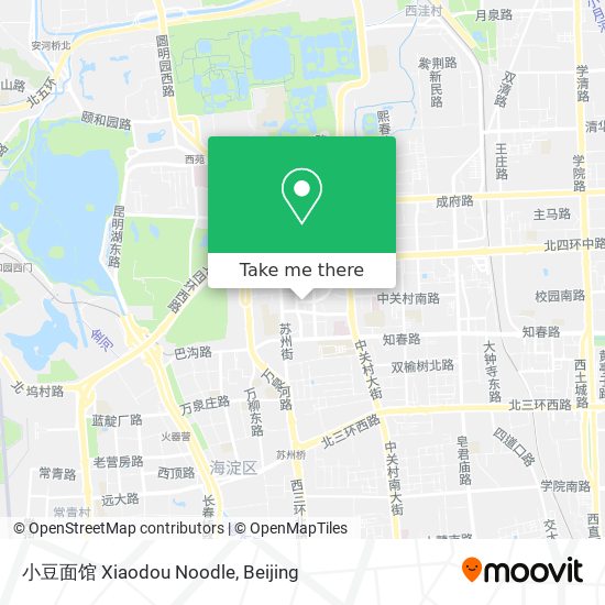 小豆面馆 Xiaodou Noodle map