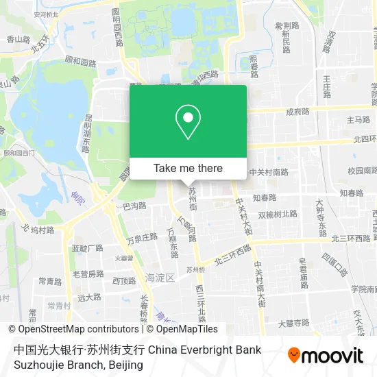 中国光大银行·苏州街支行 China Everbright Bank Suzhoujie Branch map