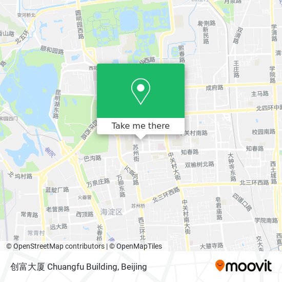创富大厦 Chuangfu Building map