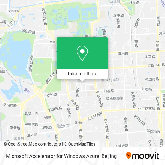 Microsoft Accelerator for Windows Azure map