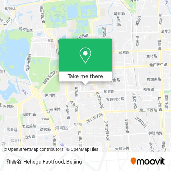 和合谷 Hehegu Fastfood map