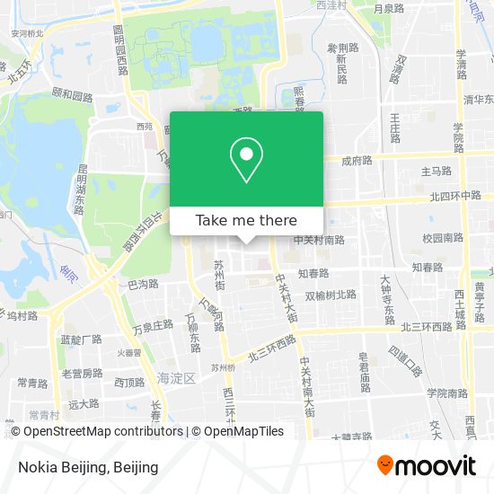 Nokia Beijing map