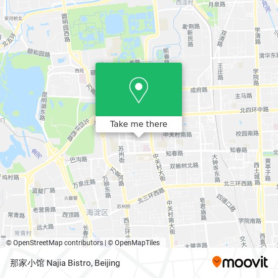 那家小馆 Najia Bistro map