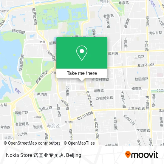 Nokia Store 诺基亚专卖店 map