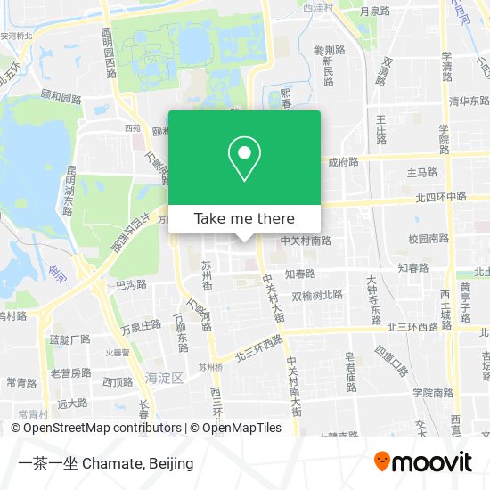 一茶一坐 Chamate map