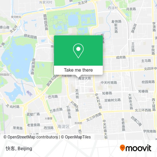 快客 map