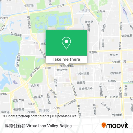 厚德创新谷 Virtue Inno Valley map