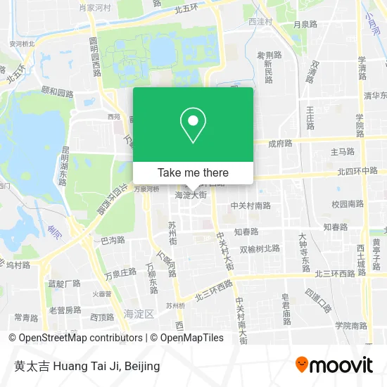 黄太吉 Huang Tai Ji map