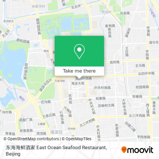 东海海鲜酒家 East Ocean Seafood Restaurant map