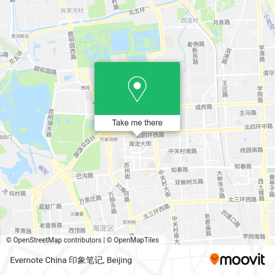 Evernote China 印象笔记 map