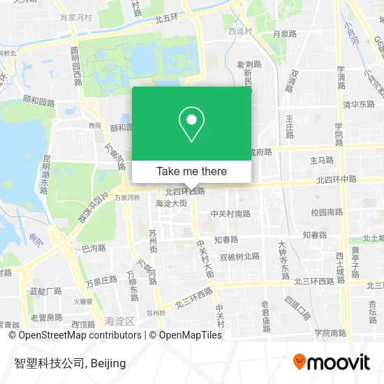 智塑科技公司 map