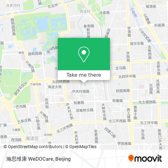 瀚思维康 WeDOCare map