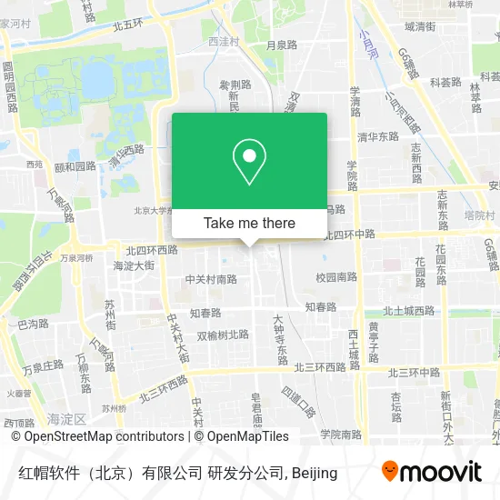 红帽软件（北京）有限公司 研发分公司 map