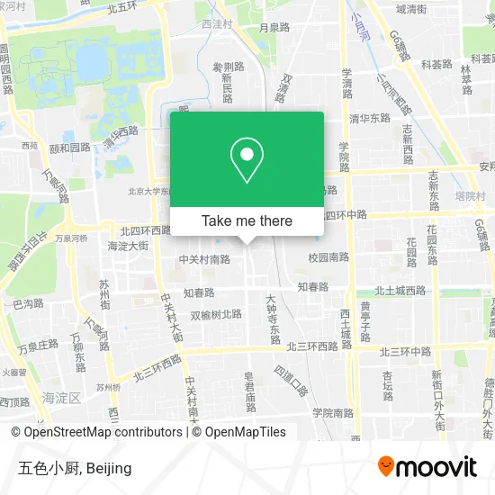 五色小厨 map