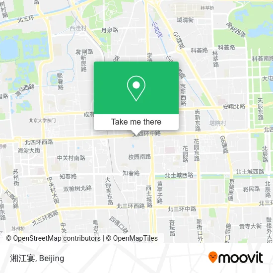 湘江宴 map