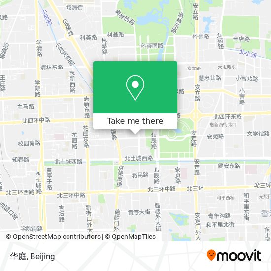 华庭 map