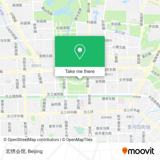 宏绣会馆 map