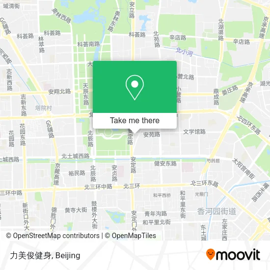 力美俊健身 map