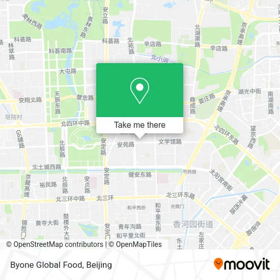 Byone Global Food map