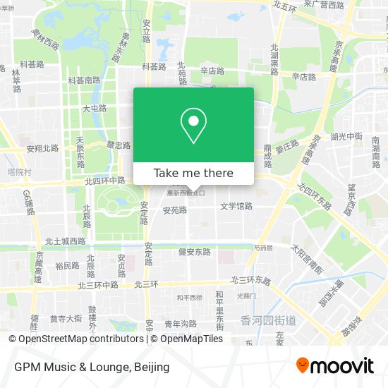 GPM Music & Lounge map