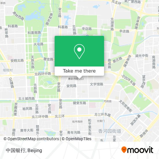 中国银行 map