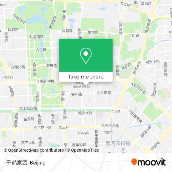 千鹤家园 map