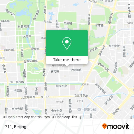 711 map