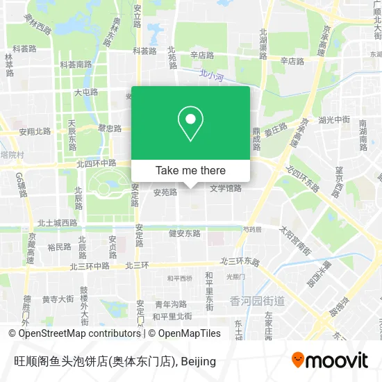 旺顺阁鱼头泡饼店(奥体东门店) map