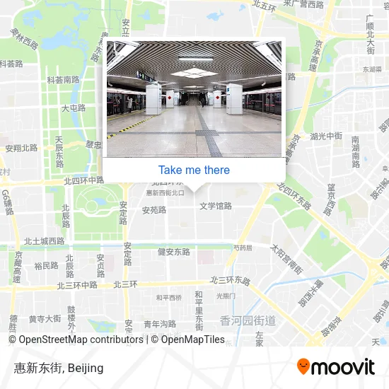 惠新东街 map