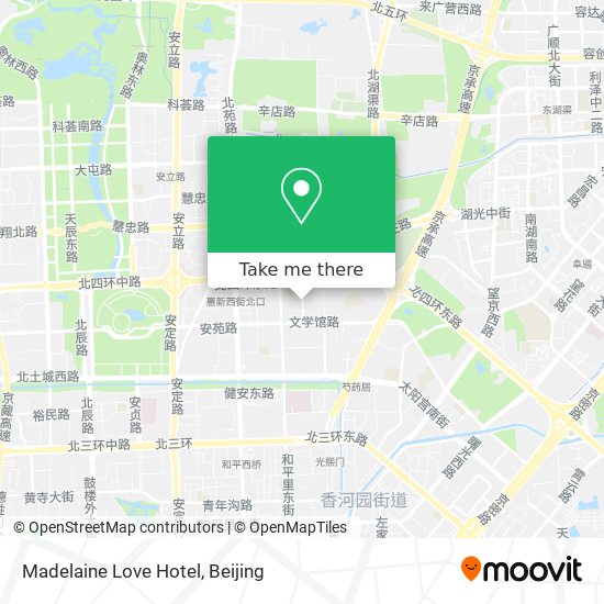 Madelaine Love Hotel map