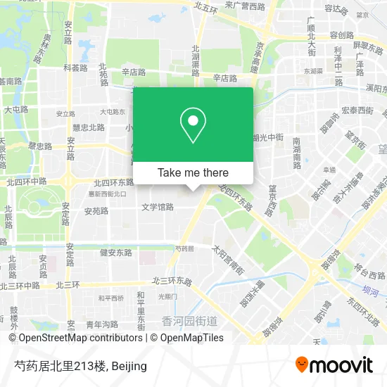 芍药居北里213楼 map