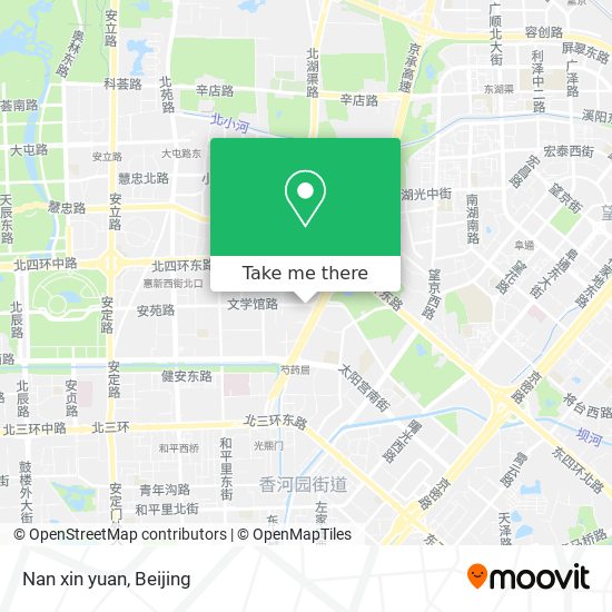 Nan xin yuan map