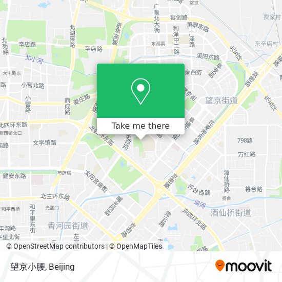 望京小腰 map