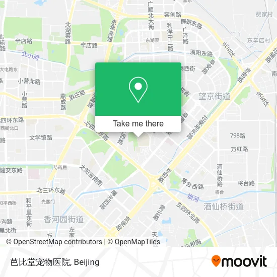 芭比堂宠物医院 map