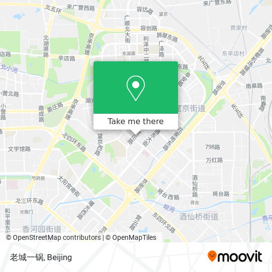 老城一锅 map