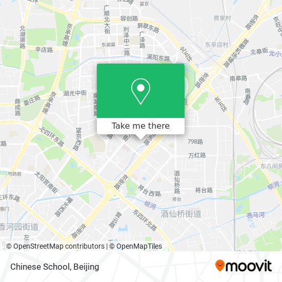 Chinese School map