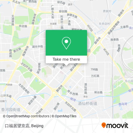 口福居望京店 map