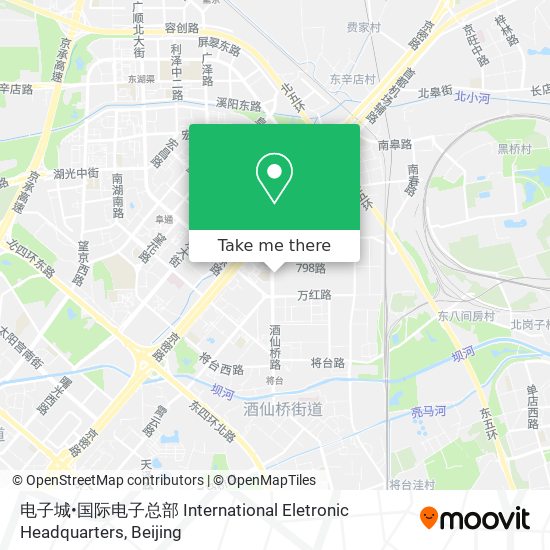 电子城•国际电子总部 International Eletronic Headquarters map