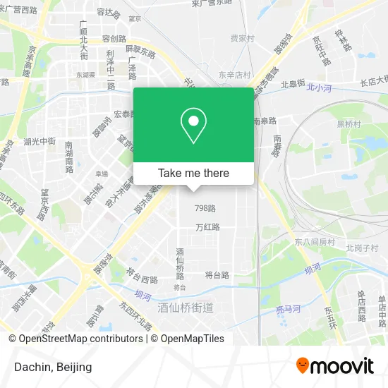 Dachin map