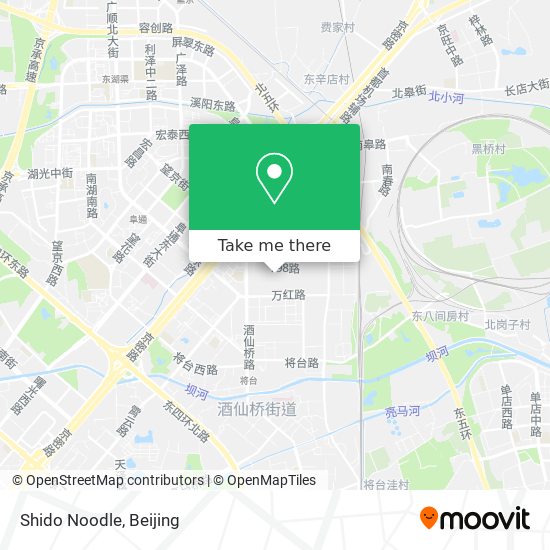 Shido Noodle map