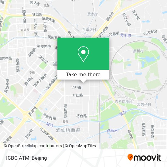ICBC ATM map