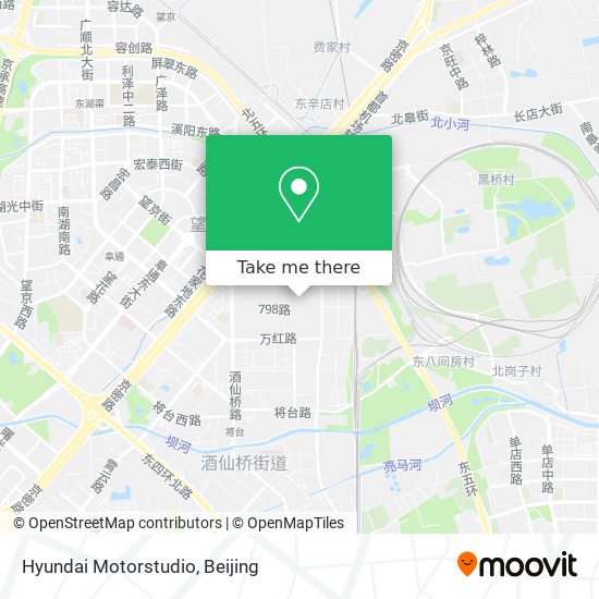 Hyundai Motorstudio map