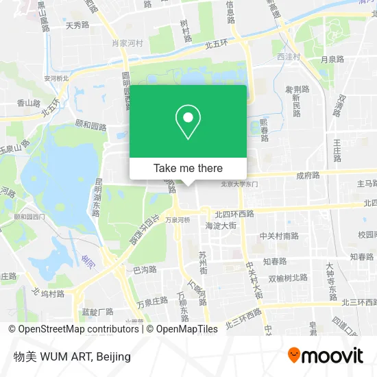物美 WUM ART map