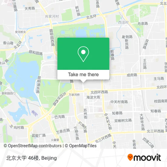 北京大学 46楼 map