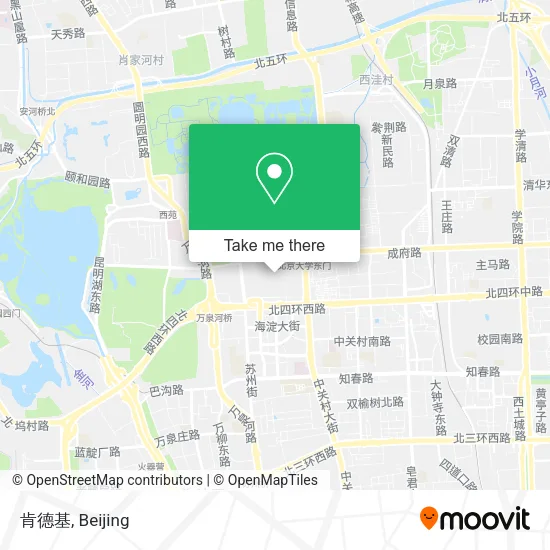 肯德基 map