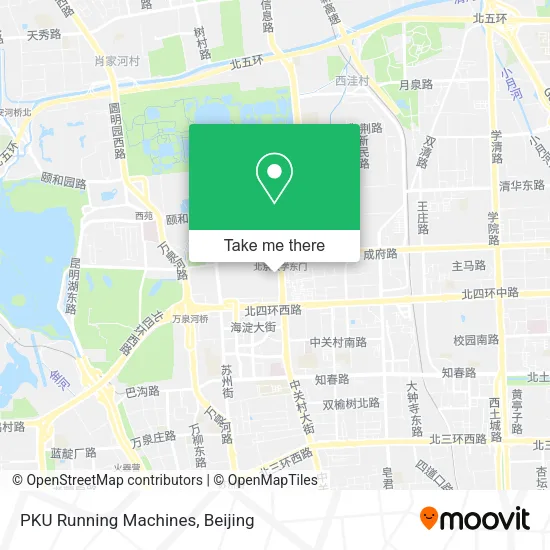 PKU Running Machines map